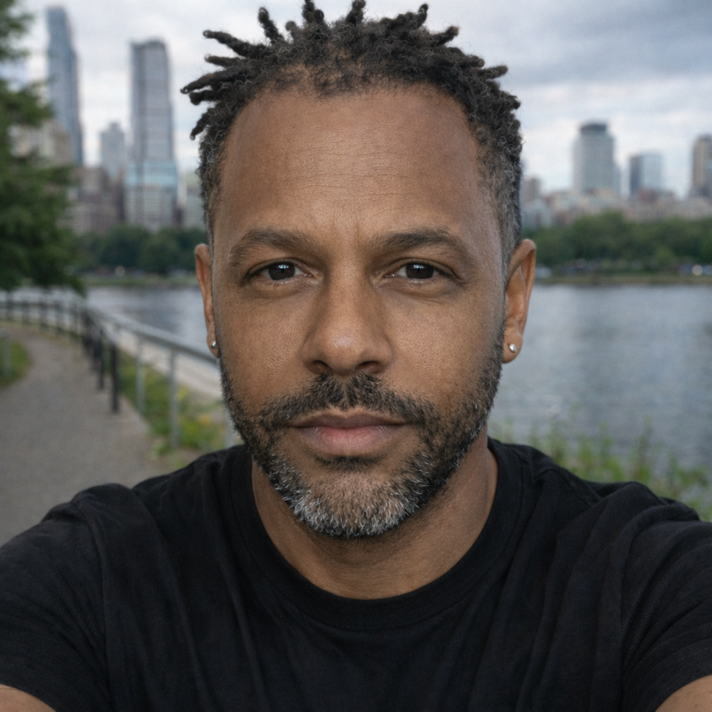 Curly hair front view